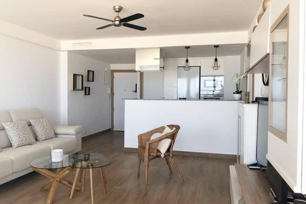 Ferienwohnung Playa De Gandia 1Ere Ligne El Galeon Exterior foto