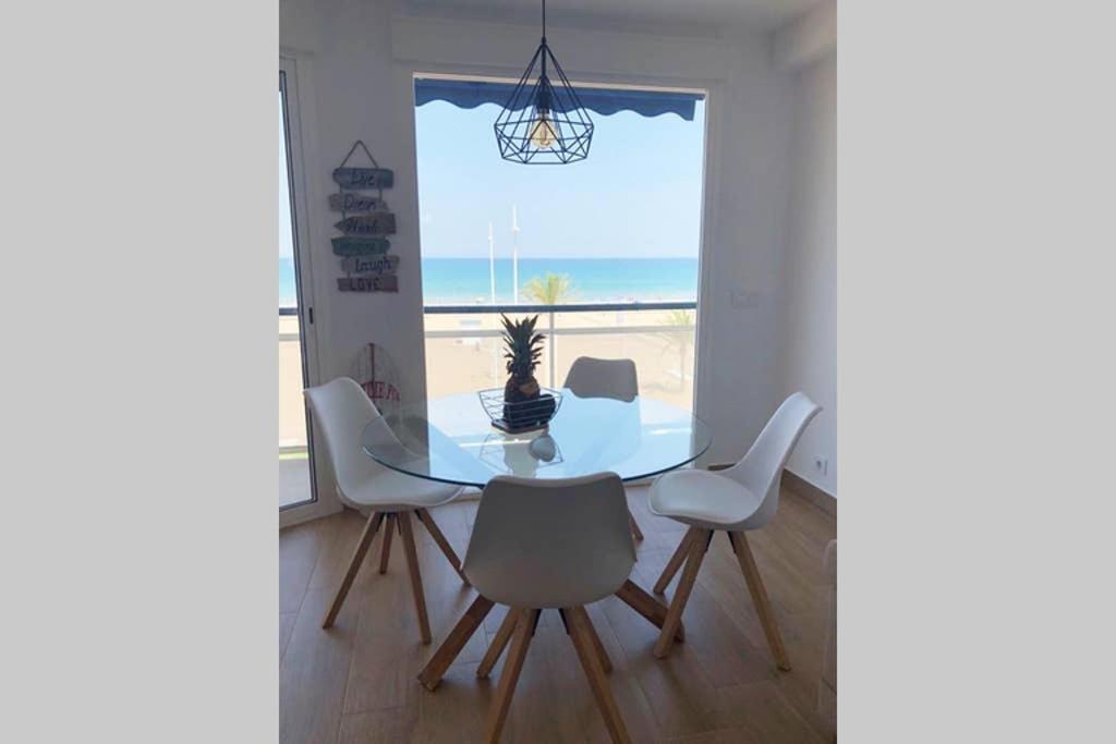 Ferienwohnung Playa De Gandia 1Ere Ligne El Galeon Exterior foto