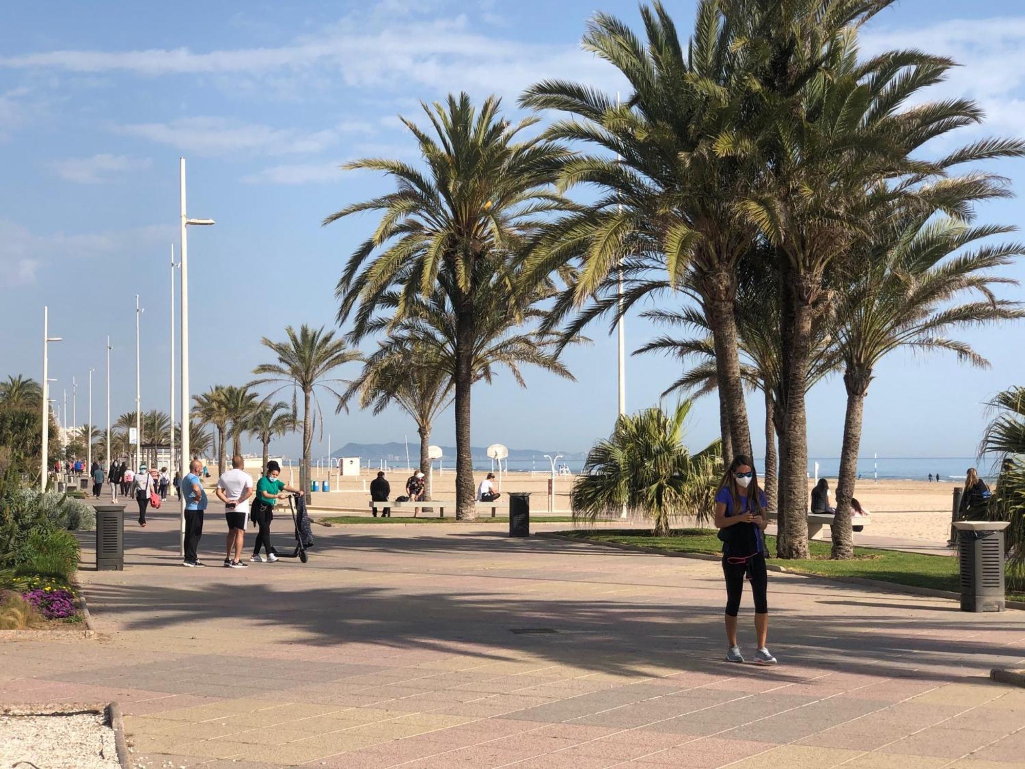 Ferienwohnung Playa De Gandia 1Ere Ligne El Galeon Exterior foto