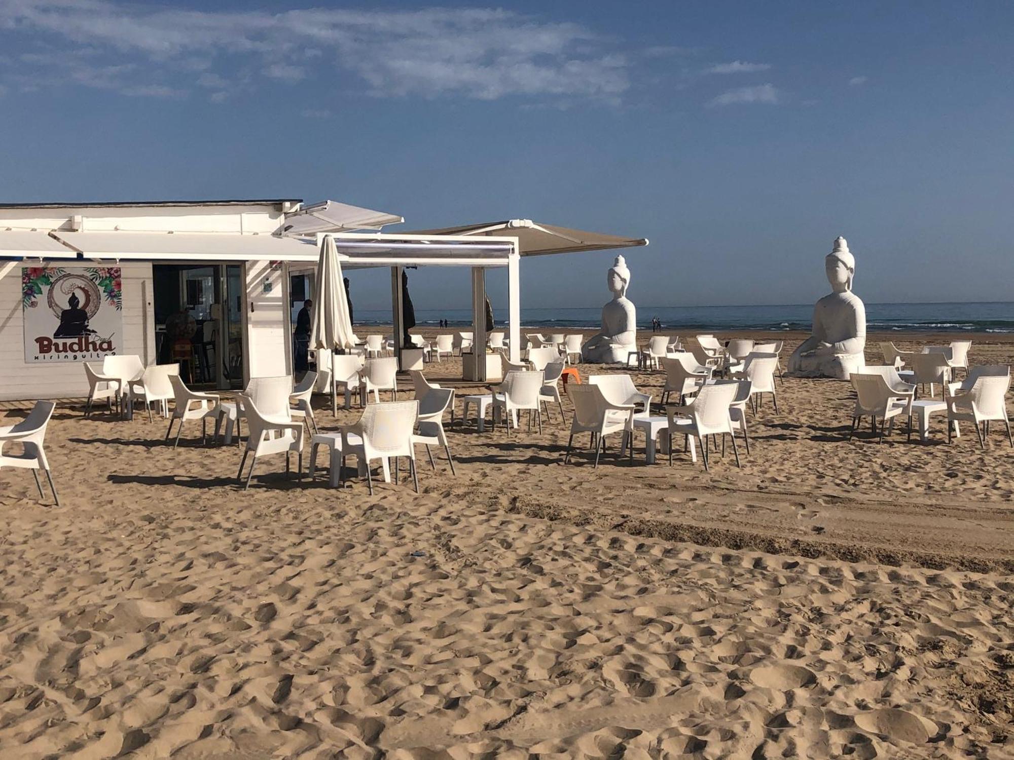 Ferienwohnung Playa De Gandia 1Ere Ligne El Galeon Exterior foto